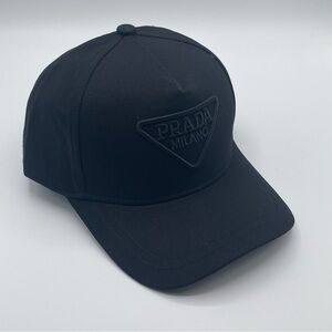 Prada Black Baseball Cap